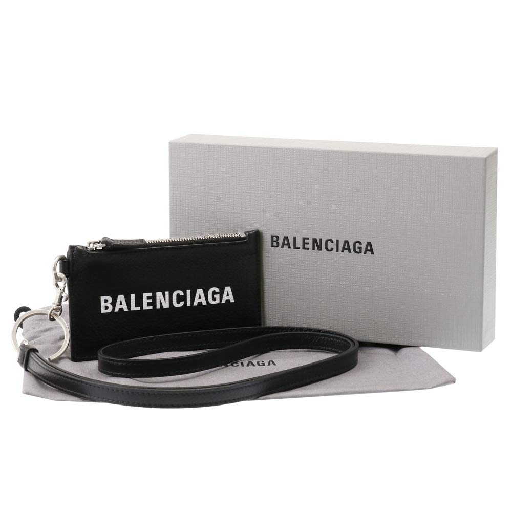 CASH CARD KEY STRAP Neck Strap with Key Pouch Card Holder Black 594548 1IZI3 1090 [Balenciaga] & [Item]