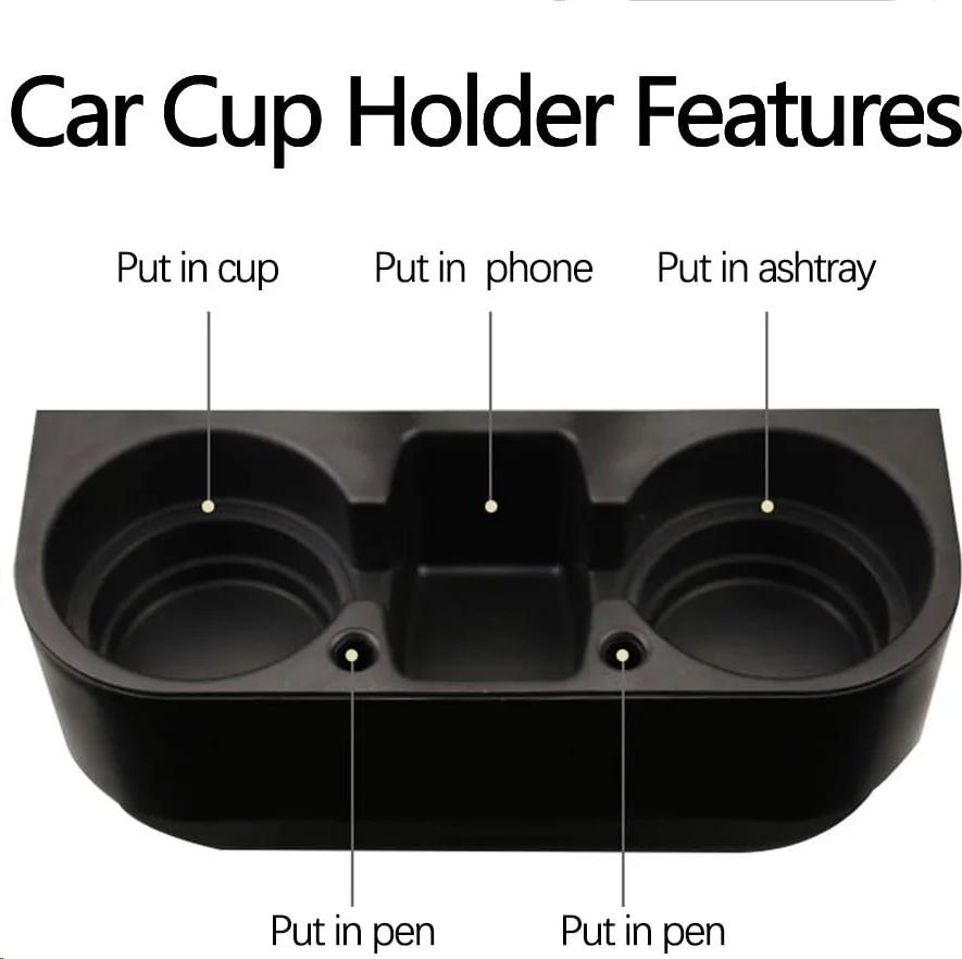 Car Cup Holder Auto Seat Gap Water Cup Drink Bottle Can Phone Keys Organizer Storage Holder Stand Car Styling Accessories