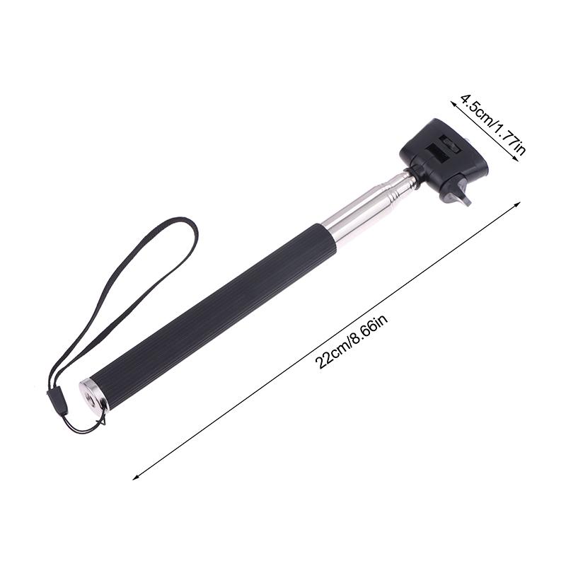 1Pc Extendable Mini Selfie Stick Monopod Metal Waterproof Pole For 13/12/11/10/9/8 Action Video Cameras Outdoor Photography