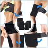 4PCS Unisex Arm and Thigh Trimmers Body Exercise Wraps Adjustable Weight Loss Slimmer Bands for Sport Fitness