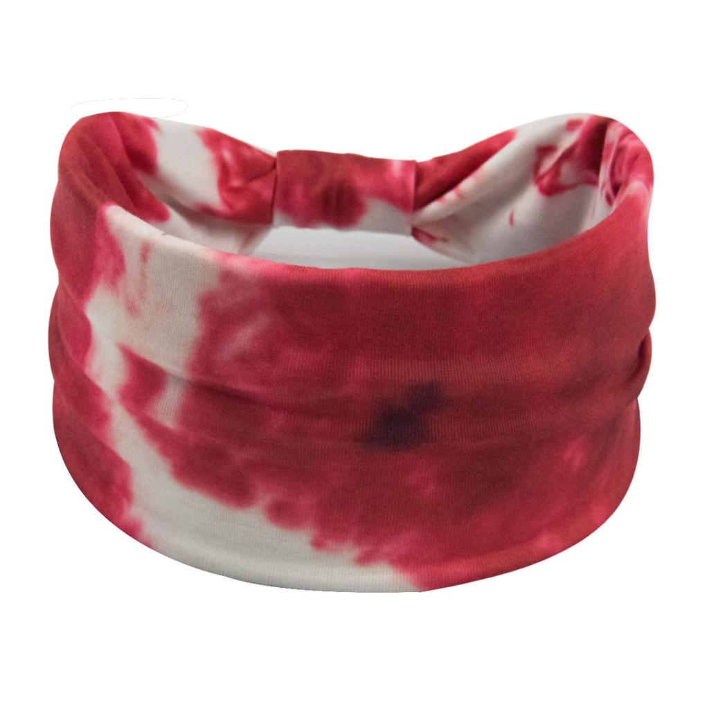 Bohemian Cashew Yoga Übung Stirnband Anti Schweiß und Feuchtigkeit Absorbieren Elastische Baumwolle Stirnband Knoten Stirnband