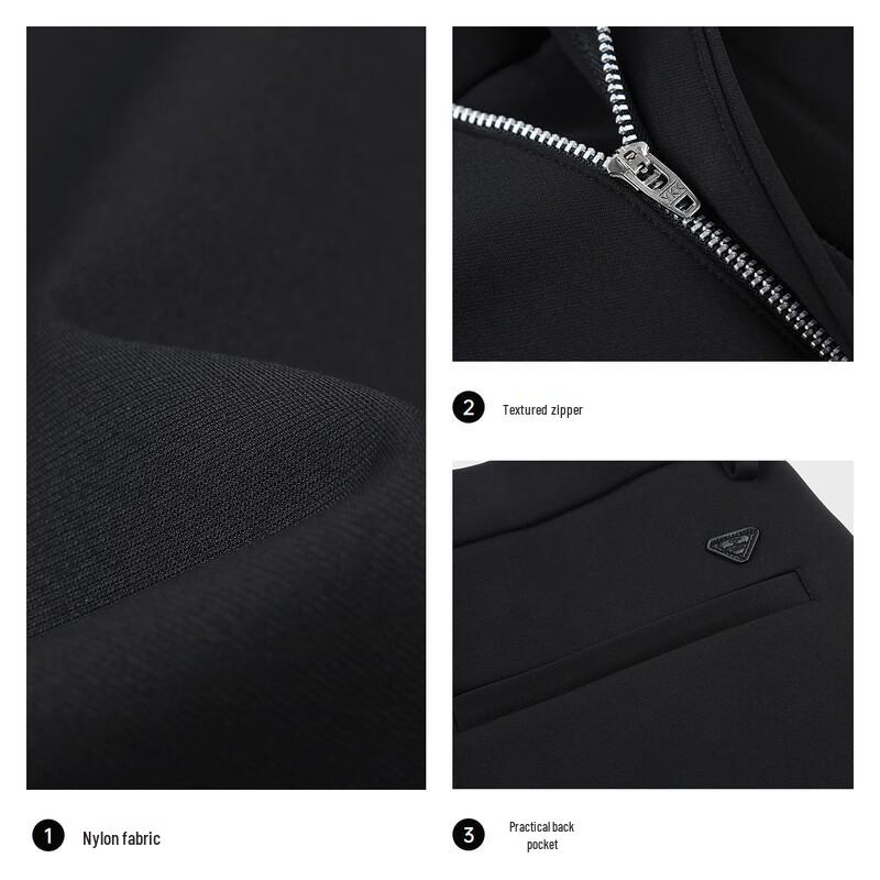 SEPTWOLVES Men's Winter Business Casual Straight-Leg Pants