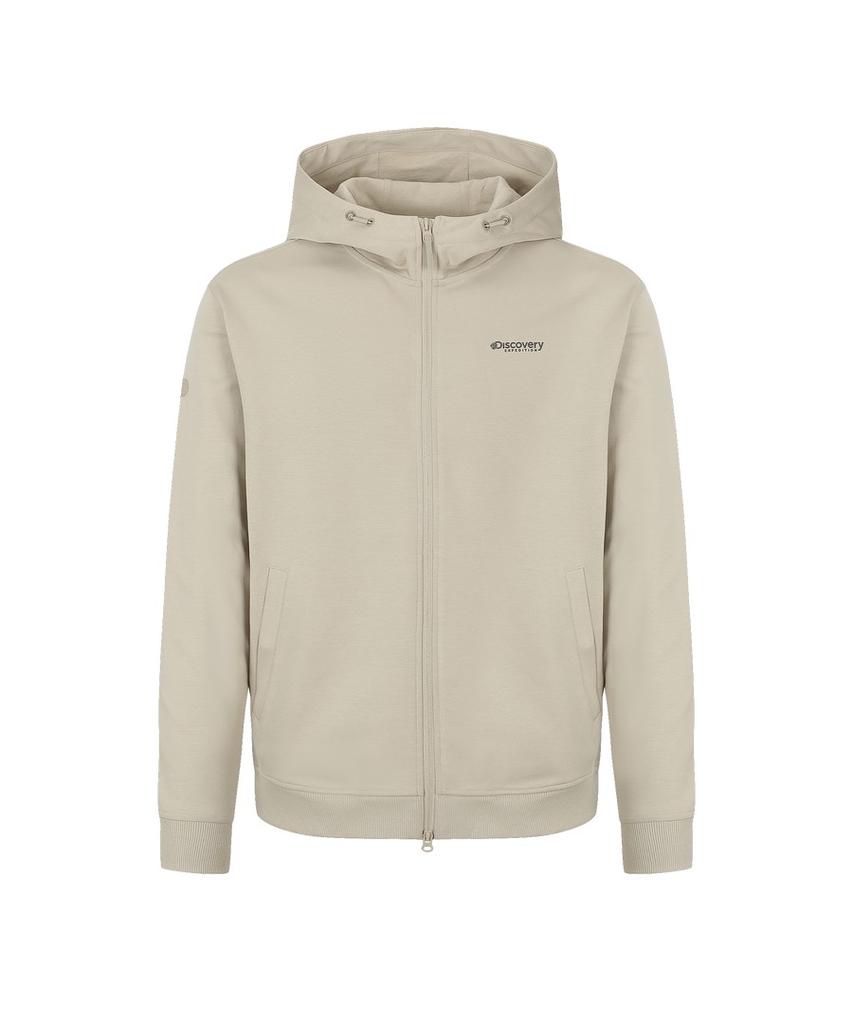 Discovery Expedition Men'S Tech Knit Training Hooded Jacket (Beige2)