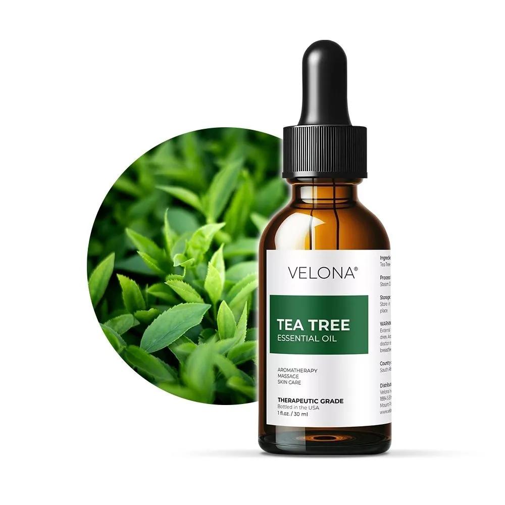 VELONA 100% Natural Essential Oil 30ml Choose 1 of 5: Lavender / Rosemary / Eucalyptus / Tea Tree / Peppermint