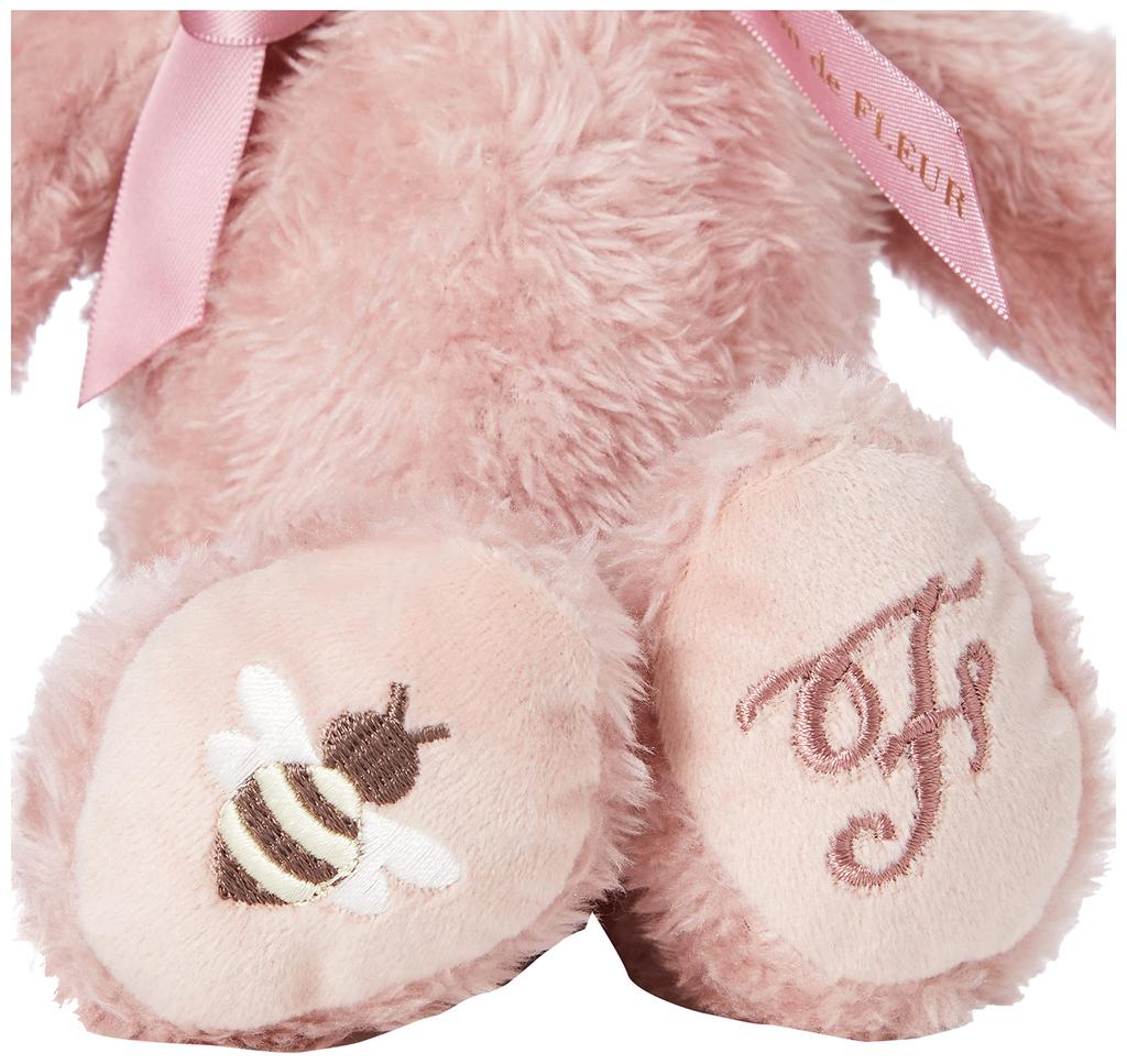 Maison de Fleur Rose Rabbit Tattered Pouch, Women's, 8A13FJJ1700, Rose F
