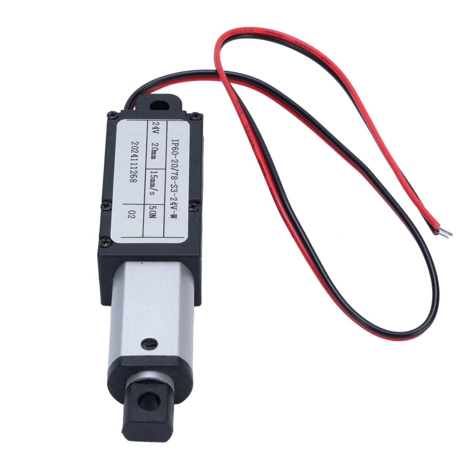 

Electric Small Linear Actuator 0.8in Stroke 50N Thrust 15mms Linear Motion Actuator for Home