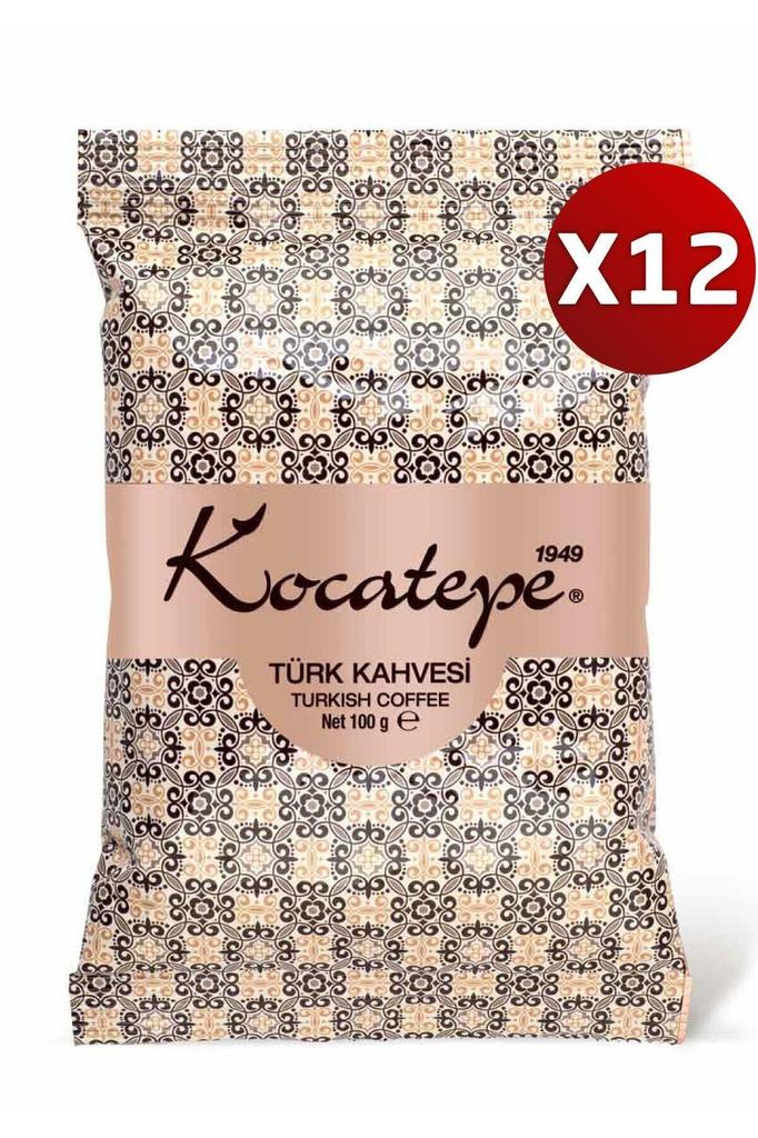 Kocatepe Turkish Coffee 100 Gr Foil 6 Pack Fresh Pleasure Coffee