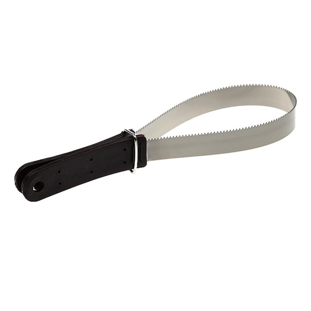 Stainless Steel Horse Sweat Scraper Itching Relief Grooming Shedding Tool with Teeth