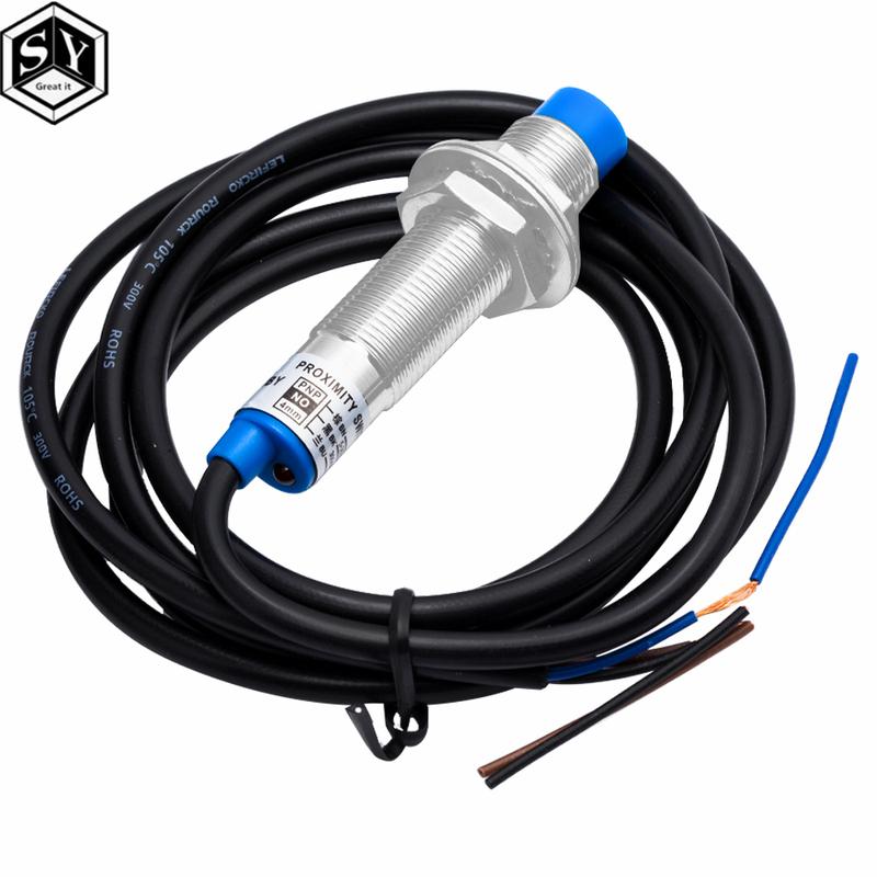 1pcs LJ12A3-4-Z/BX & LJ12A3-4-Z/BY Inductive Proximity Sensor: NPN Output, DC 6-36V – Compatible for Arduino