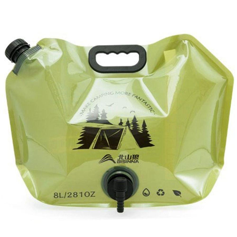 2.5L/8L Folding Water Bucket Bag Large Capacity Water Container  Outdoor Hiking Accessories