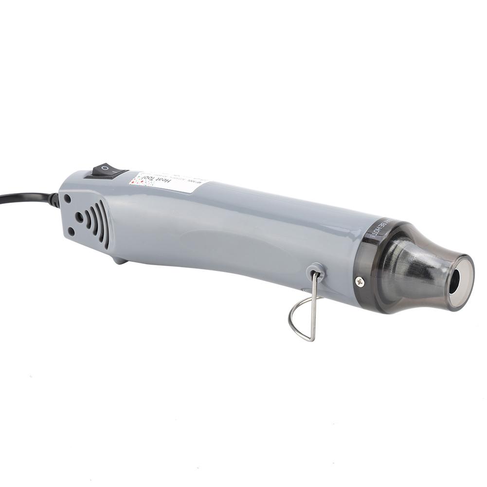 300W Electric Power Tool Hot Air Heat Gun Embossing Multi Purpose Heating (Grey )