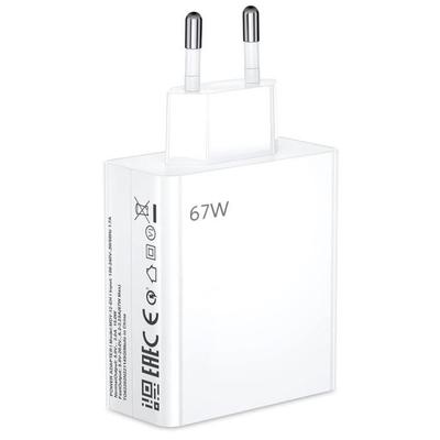 Ładowarka USB - BOOLING - 67W - Ultra Szybka - Dla Xiaomi 12T, 12 Pro, 12 Lite - USB-A