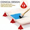 Pyramid Shaped Tripod Triangular Bracket Woodworking Paint Bracket Spray Painting Bracket Cushion Block Auxiliary Tool Set