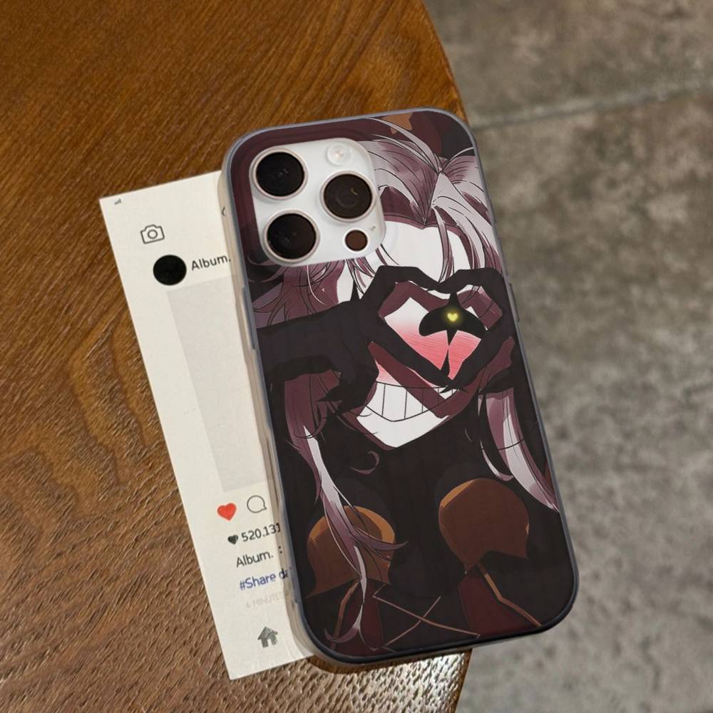 Pierrot The Freak Circus Funny Game Corrugated Stripe Phone Case For IPhone 17 16 15 14 13 12 11 Pro Max Plus Pro Shockproof
