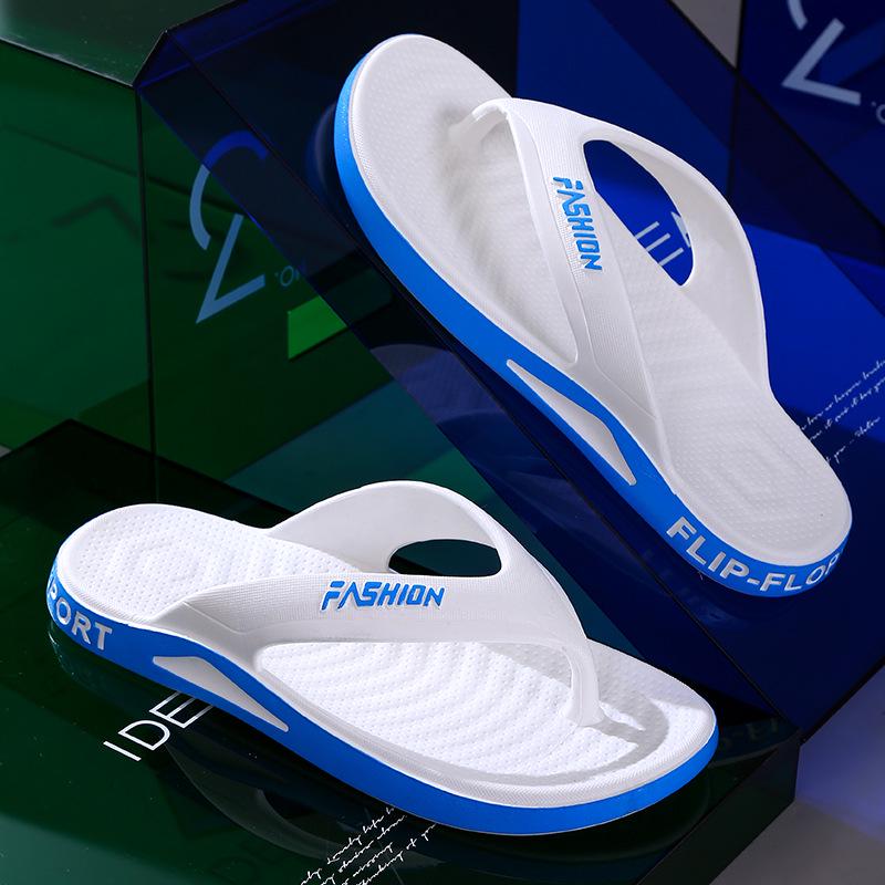 Men's Trendy Non-Slip Durable Deodorizing Thick-Soled Summer Flip-Flops with Free Shipping