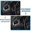 Carbon Fiber For Mazda 6 2016-2017 Dashboard Side Trim Anti Scratch Waterproof Sport Modification Interior Decor Car Accessories
