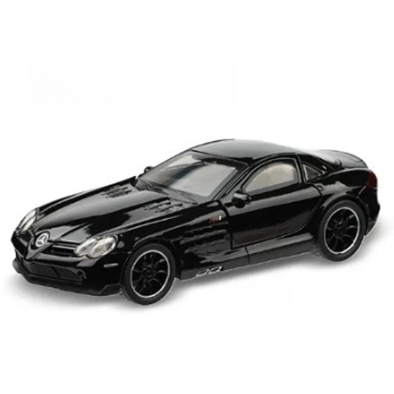 Diecast 1/32 Benz SLR McLaren 722 S Roadster Speedster Supercar Alloy Model Collection Metal Miniature Hobby Boy Car Toy Gifts