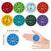 Math Fidget Spinner, Addition and Subtraction, Multiplication Dividing Spinner, Math Fidget Toys with Bonus Stickers for Kids, Cool Mini Math Spinner