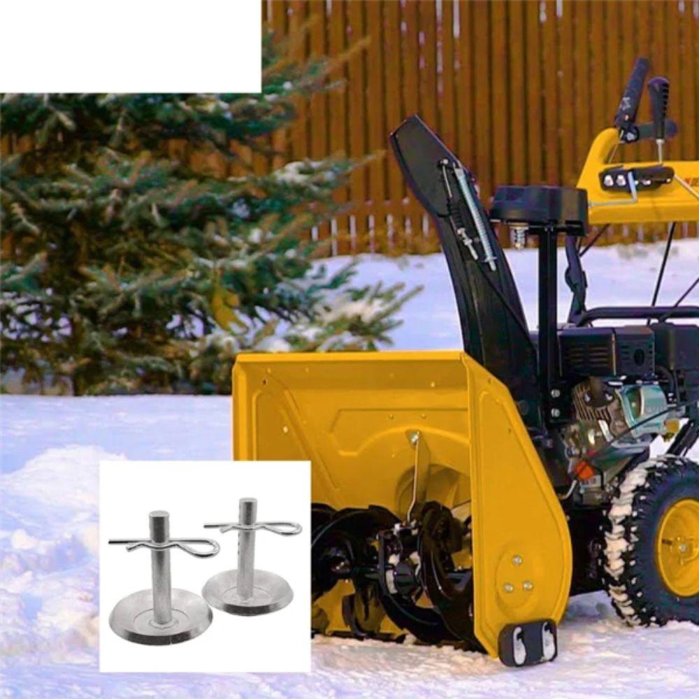 Heavy Duty Steel Replacement Skids Round Shaft Snow Plow Feet Snow Plow Skid Shoe Plow Protection