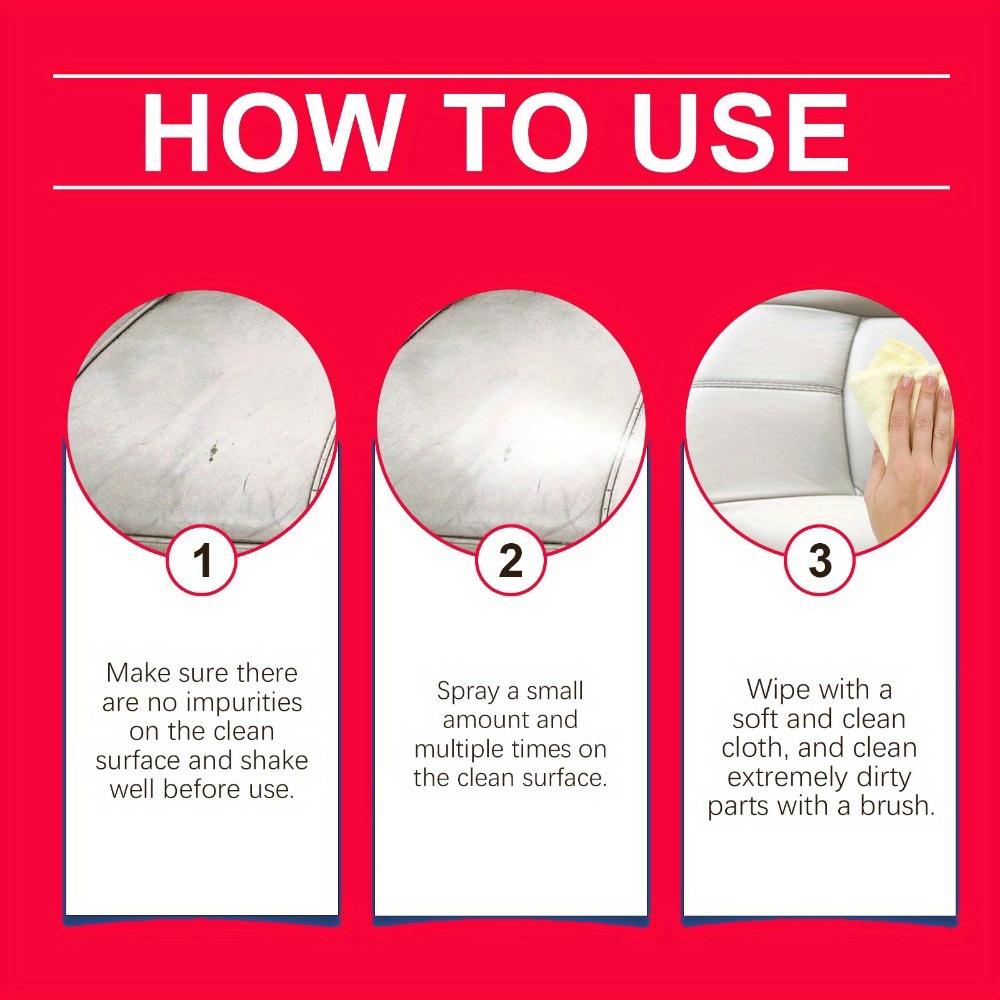 Multi-Purpose Foam Cleaner Spray Suitable Easy To Use Very Suitable for Cars Homes and Offices PU Leather Fabric & Plastic Surface Care