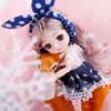 17CM Mini Movable 13Jointed Doll Girls Toy 3D Big Eyes BJD Princess Full Outfits Kjoler Collection Barnedukkegave