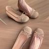 Retro Style High-heel Low-cut Women's Shoes with Breathable Soft Soles