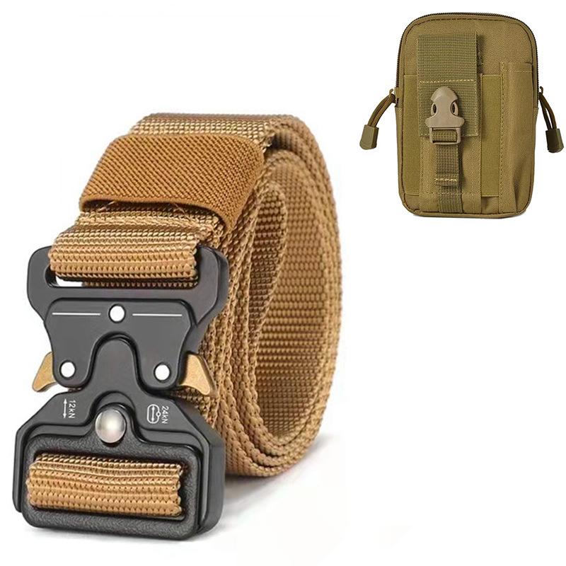 Multifunktionaler Eye Snake Taktischer Nylongürtel Freizeithose Jeans Hundred mit Herren-Hosengürtel