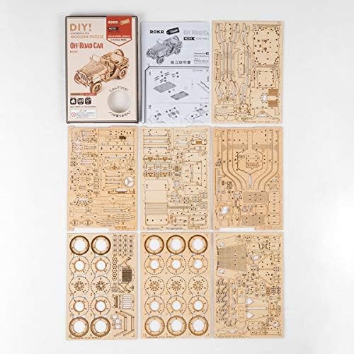 Tsukurundesu® 3D Trepuslespill Ornament Serie (Terrengbil) med japanske instruksjoner