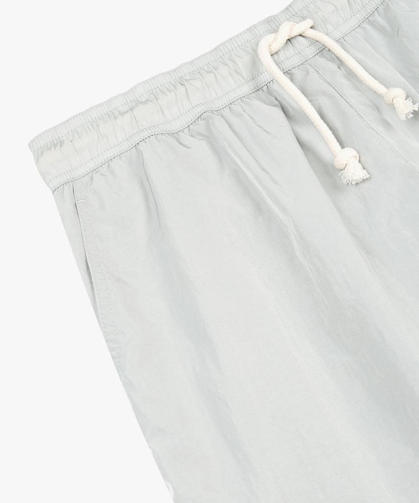 MAN ON THE BOON Embroidered Logo Nylon Banding Shorts_Gray 4716105008
