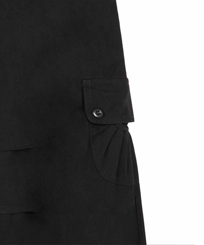 ROCKCAKE Draw Pocket Work Pants - Black