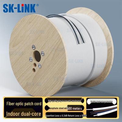 SK-LINK 2-Core Single-Mode Indoor Fiber Optic Cable