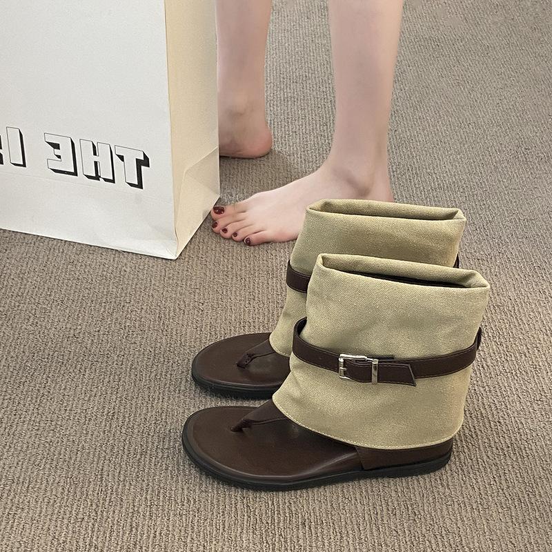 

Меццанин сандалии женские летние новые танкетка внутренняя увеличивающая рост строчка ткань высокий верх крутые ботинки ретро маленькие высокие туфли 40 коричневый