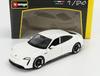 BURAGO Porsche Taycan Miniature Car 1/24 TAYCAN 2019 (CARRARA WHITE)