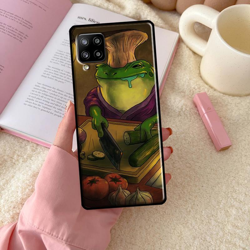 Cute Mouse Axolotl Frog Wizard For Samsung Galaxy A56 A54 A34 A14 A06 A16 A26 A36 A12 A32 A52 A13 A33 A53 A15 A35 A55 Case