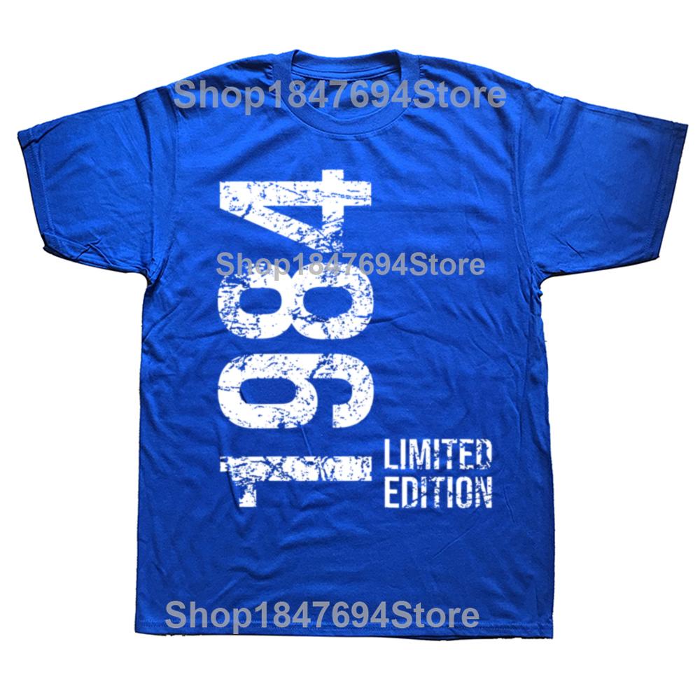 Funny 1984 Limited Edition 42 Years Old 100 Cotton Tshirt Men Womens Fashion Casual Tshirt Loose Oversized Streetwear T Shirt