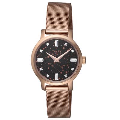 TIMEX Transcend Quartz 3 ATM Water Mineral Black TW2V52100 Women's Watch, Movement, Resistance, Glass, Dial, [Authentic]