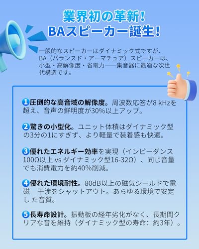 Shuonki Hearing Amplifier for Seniors [2026 Improved Edition! Revolutionary Digital Chip & High-Performance BA Speaker! Stepless Volume Adjustment] 35
