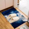 Ever-ton Football Club Crest Printed Office Carpet Chair Cushion  Entryway Rug, Rugs for Living Room, Bedroom Christmas gifts