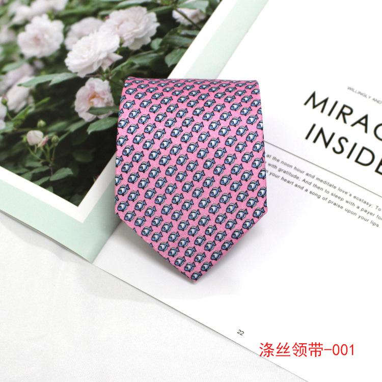 Men'S Formal Tie Polyester 9Cm Casual Business Work Professional Tie, Printed Tie