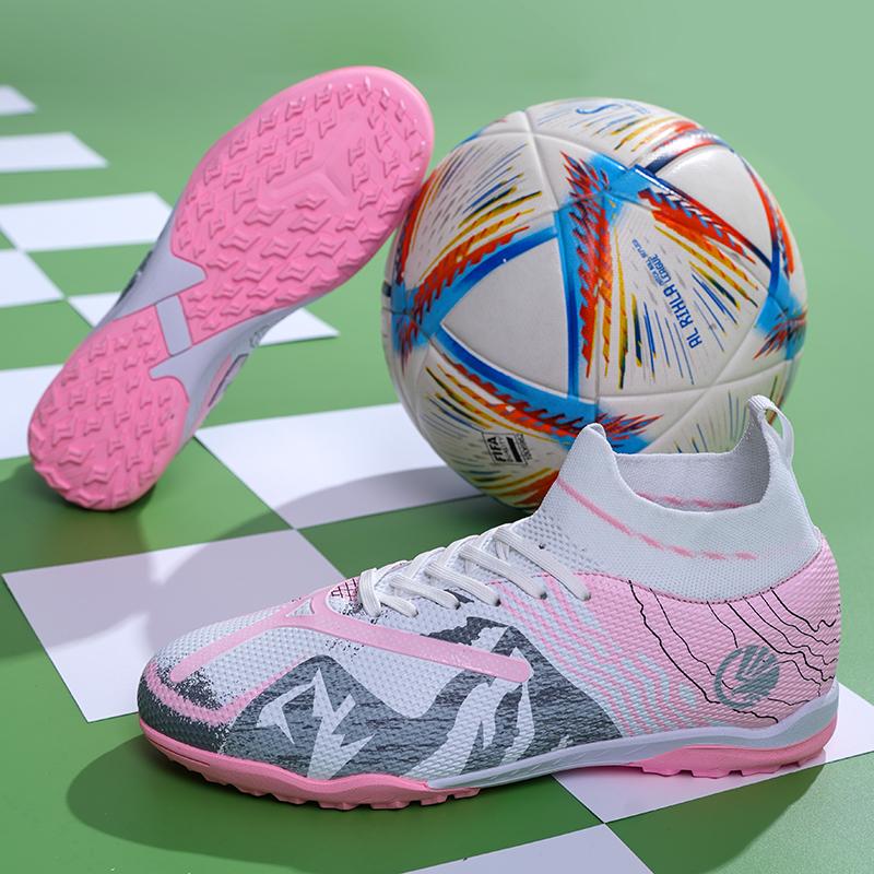 Professional Society Football Boot for Men Field Training TF Soccer Cleats Grass Young Soccer Shoes for Kids