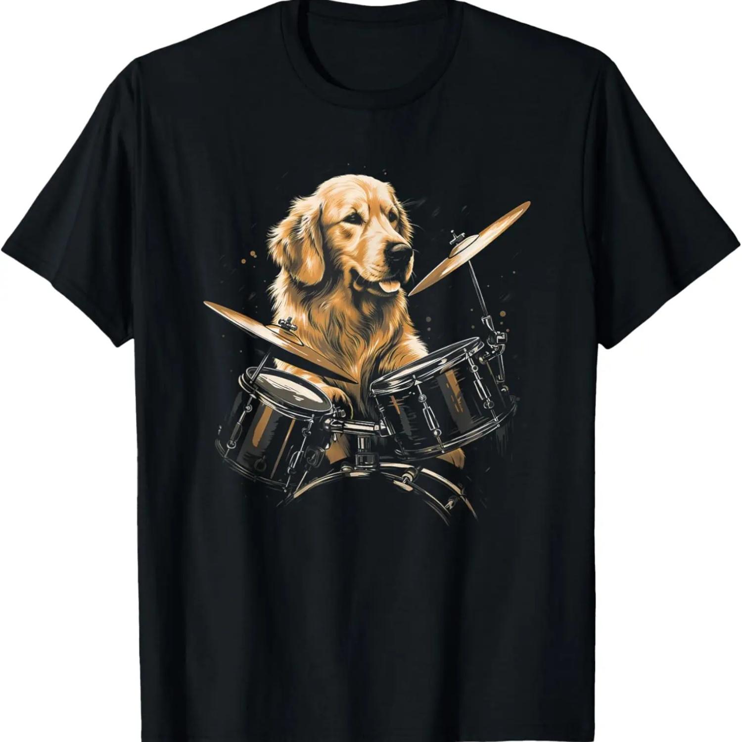 I Destroy Silence Drumsticks Percussion Drums T-Shirt S
