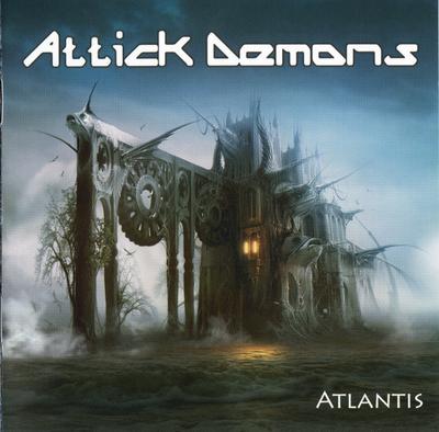 CD ATTICK DEMONS - Atlantis PSRCD053 Pure Steel Reco 2011 Germany Rock Used