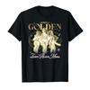 Golden Kpop Demon Hunters Rumi Mira Zoey T-shirt For Men Women 100% Cotton T Shirts Short Sleeve Tops 1027-4