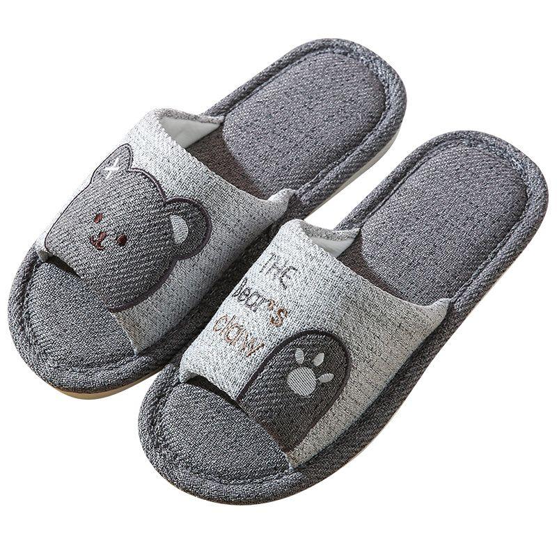 

New Fabric Craft Wooden Floor Non-Slip Office Linen Grey 44-45 (suitable for normal 43-44 feet)