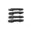 Carbon Fiber Car Side Door Handles Cover Trim For Mitsubishi Outlander -2024