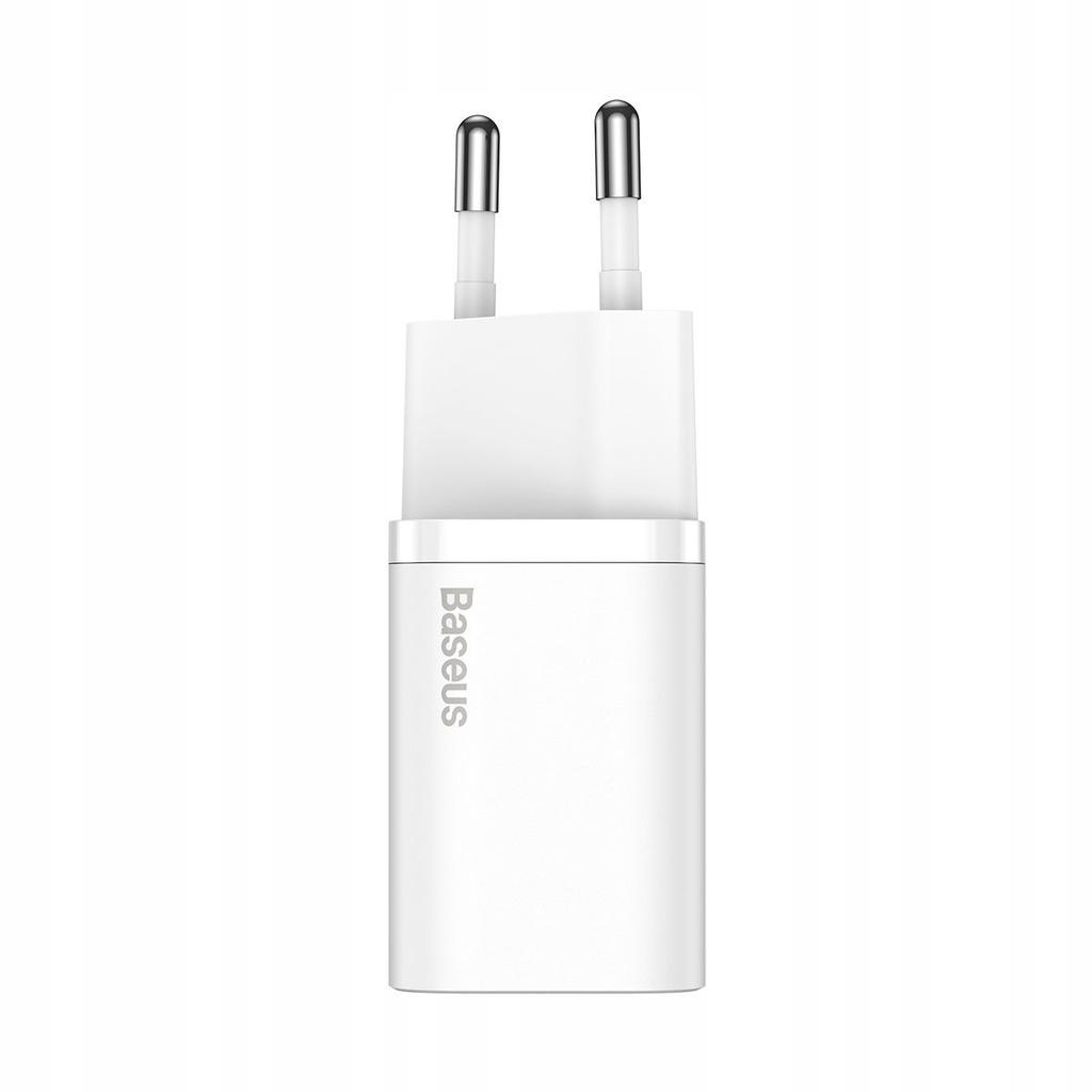 Ładowarka sieciowa Baseus Super Si Quick Charger 1C 25W TZCCSUP-L02 a z gniazdem USB-C + kabel