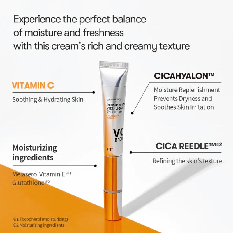 VT COSMETICS Reedle Shot Vita-Light Eye Cream 15ml