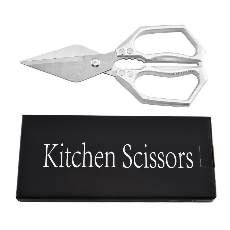 High-Durability Multifunctional Kitchen Scissors for Chicken, Duck, and Fish