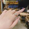Sunflower Adjustable Rotating Ring with Temperament Micro-Paved Rhinestones in Zirconia