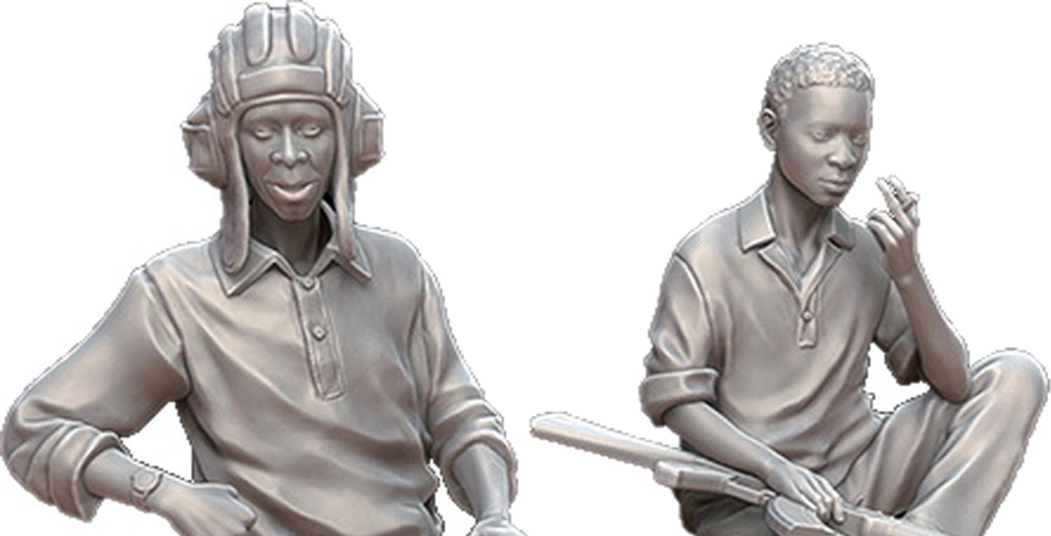 

Миниатюрная фигурка Mantis Series Current Land Rover African Militia Crew Set AK Resin Kit Man35166 1/35 (для интерактивного/итальянского/немецкого уровня)